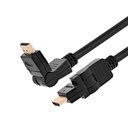 Xtech XTC-606 HDMI a HDMI Cable Cabeza Giratorio / M - M / 1.8M / Negro