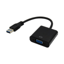 Kingmox UTV-01 Adaptador USB3.0-a-VGA - Negro