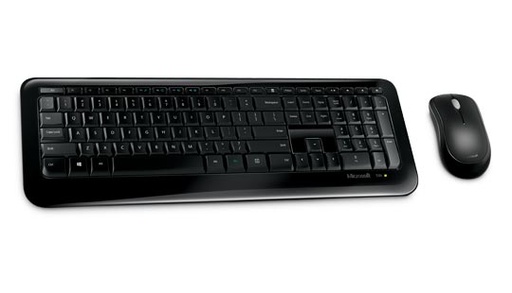 [MIC-KYM-WRL-PY900001-BK-122] Microsoft 850 COMBO - Wireless Keyboard &amp; Mouse / English / Black  