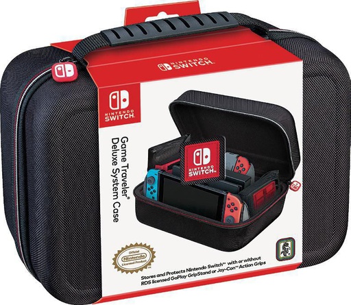 [NIN-GAM-ACC-NNS61-BK-122] Nintendo Switch Game Traveler Deluxe System Case
