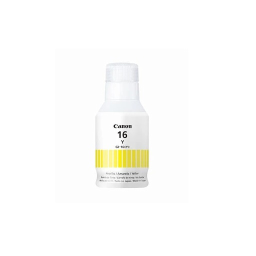 [CAN-PRT-INK-GI16-YL-122] Canon GI-16 Ink Bottle - Yellow