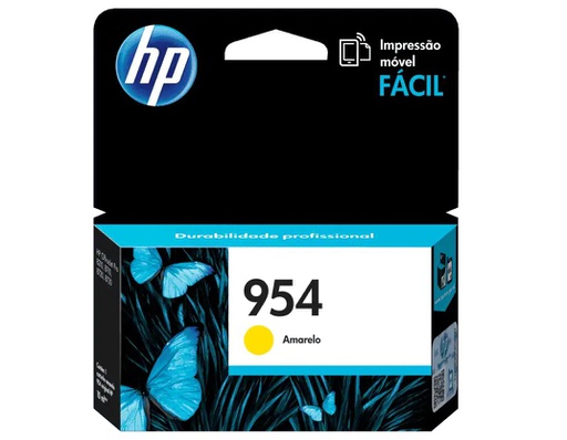 [HPE-PRT-INK/TON-L0S56AL-YL-122] HP 954 Yellow Ink Cartridge 