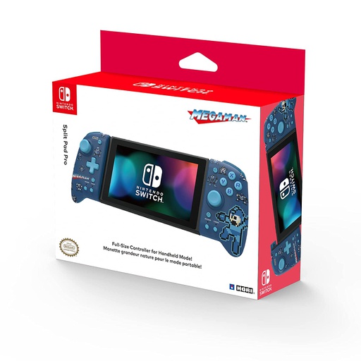 [NIN-GAM-ACC-NSW359U-NA-122] Nintendo Hori Split Pad Pro for Switch - Megaman Edition, Original