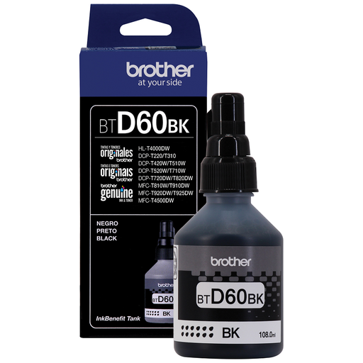 [BRO-PRT-INK-BTD60BK-BK-222] Brother BTD60BK Ink Bottle