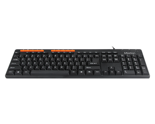 [MET-GAM-KYM-K600M-BK-222] Meetion K600M USB Multimedia Keyboard - Black