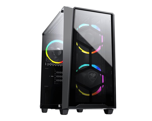 [COU-ACC-CAS-MG120G-BK-222] Cougar MG120-G RGB Gaming Case / Negro