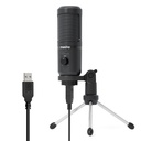 Maono AU-PM461 - Micrófono USB para juegos / 1x Trípode / 1x espuma / Negro