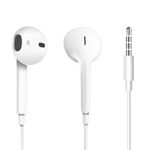 [GEN-MSC-HYM-3TO2PIN-WH-222] Generico Earphones con Conector 3.5mm / Blanco