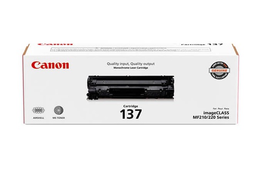 [CAN-PRT-TON-137-BK-322] Canon 137 Toner Cartridge - Negro