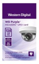 Western Digital Purple  MicroSD 128GB / With Adapter / Purple