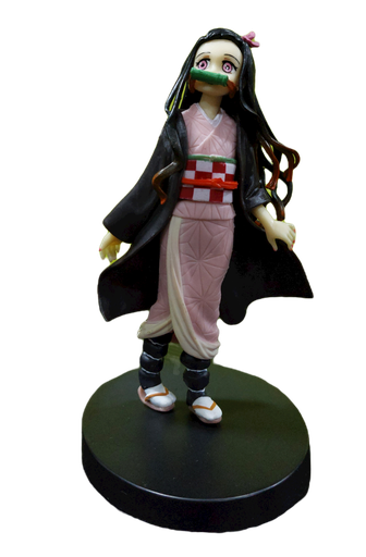 [GNC-GAM-ACC-KNY2B-NA-322] Generico Kimetsu No Yaiba (Nezuko Kamado) - 15cm / Base Negra