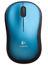 Logitech 910-003636 Ratón Inalámbrico M185 / 2.4GHz / Azul