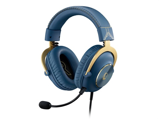 [LOG-HYM-CN-981001105-NA-322] Logitech G Pro X - Headset League of Legends Edition / Wireless / 2.4GHz  / 7.1 Channels / Azul