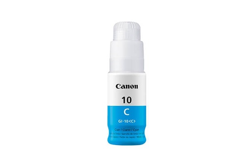 [AN-PRT-INK-GI10-CY-422] Canon GI-10 Botella de Tinta - Cyan