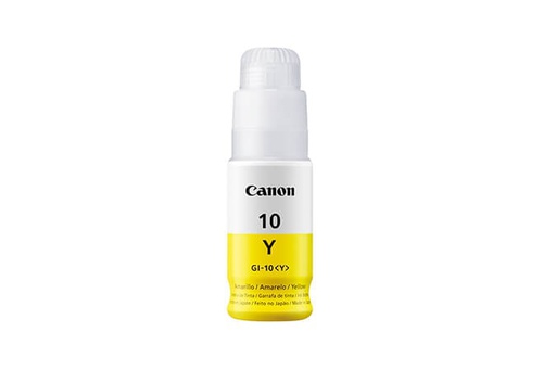 [CAN-PRT-INK-GI10-YW-422] Canon GI-10 Ink Bottle - Yellow 