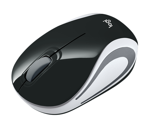 [LOG-HYM-KYM-910005459-BK-320] Logitech 910-005459 Mini Wireless Mouse M187 / 2.4GHz / Black
