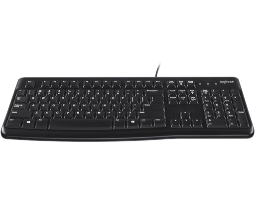 [LOG-HYM-KYM-920004422-BK-320] Logitech K120 Teclado Ergonómico Estánadard , Español, Negro