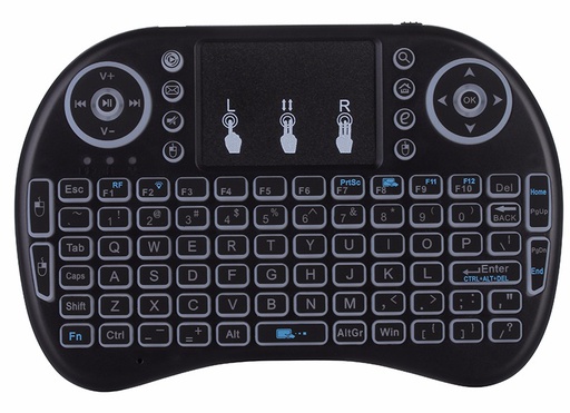 [GEN-HYM-KYM-A8MINI-BK-123] Generic A8 Wireless Mini Keyboard + Rechargeable battery