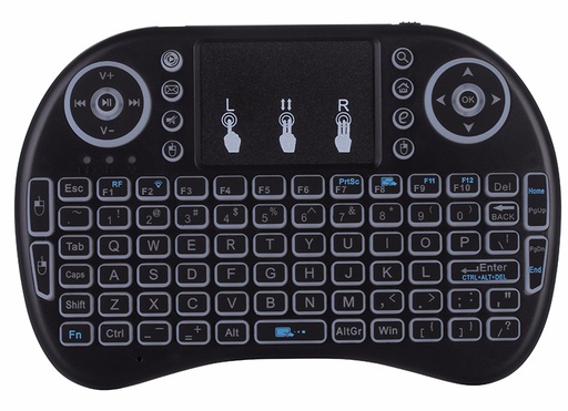 [GEN-HYM-KYM-MINIKEY-BK-123] Genérico A8 Teclado Inalambirco Mini con Batería Recargable