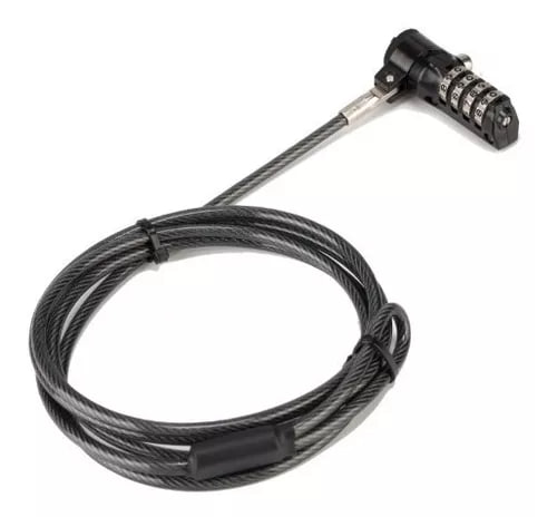 [TAR-ACC-ACC-ASP61LA-NA-123] Targus ASP61LA - Cable De Seguridad Para Laptop Serializado / Negro 