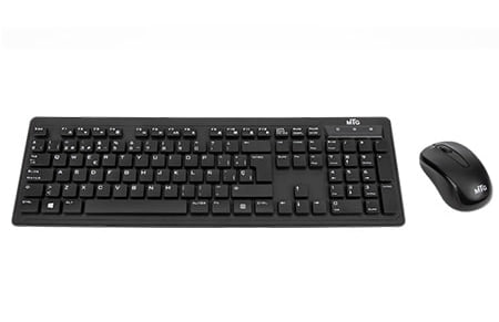 [TAR-KYM-BT-AKM615ESLA-BK-123] Targus AKM615ESLA - Wireless Keyboard and Mouse Combo / Spanish / Black 