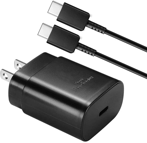 [GNC-CEL-CHG-SFC25W/TC-BK-123] Generic Travel Adapter Fast Charge Type C / Black