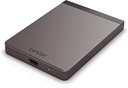 Lexar  SL200 - Portable External Disk / 512GB SSD / USB 3.1 / Black