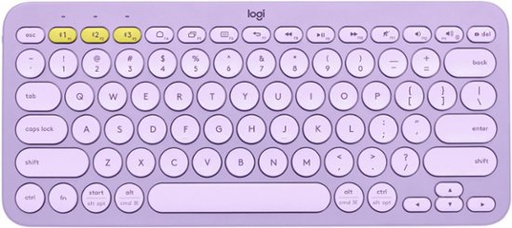 [LOG-HYM-KYM-920011150-PU-123] Logitech K380 - Wireless Keyboard / Bluetooth / Spanish / Purple