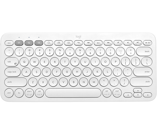 [LOG-HYM-KYM-920009595-WH-123] Logitech K380 Wireless Keyboard / Bluetooth / Spanish / White 