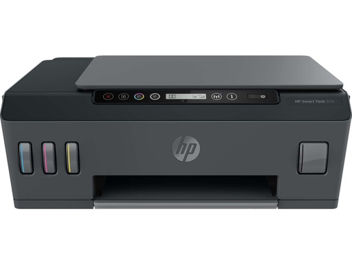 [HPE-PRT-AIO-1TJ09A-BK-320] HP Smart Tank 515 Wireless - Printer / Scanner / Copier / 11ppm black / 5ppm color / Resolution Up to 4800 x 1200 dpi / Wifi / USB 2.0 / Bluetooth LE / Black