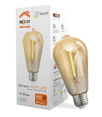 [NEX-NET-ACC-A510-WH-223] Nexxt NHB-A510 - Smart LED Bulb / USB / Clear
