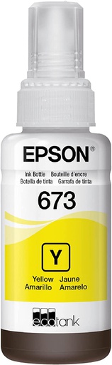[EPS-PRT-INK-T673YW-YW-223] Epson T673 Ink Bottle Yellow