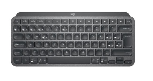 [LOG-HYM-KYM-920010476-BK-223] Logitech 920-010476 MX Keys Mini Keys Keyboard / Bluetooth / Spanish / Mac Compatibility Black