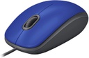 Logitech 910-006662 Optical Mouse M110 Silent / USB Connection / Blue