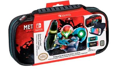 [NIN-GAM-ACC-NNS37M-BK-122] Nintendo Switch  Estuche Viajero de lujo Metroid Dread para Switch NNS37M