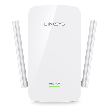 [LKS-NET-EXT-RE6400-WH-320] Linksys RE6400 WIFI Range Extender -  AC1200 / Dual Band