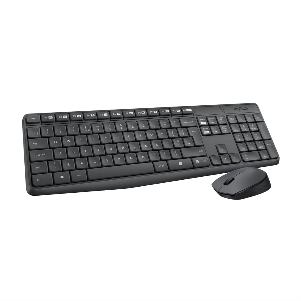 Logitech Wireless Combo MK220 teclado USB Español Negro