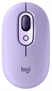 Logitech 910-006544 Ratón Inalámbrico POP / Bluetooth / 2.4GHz / Violeta