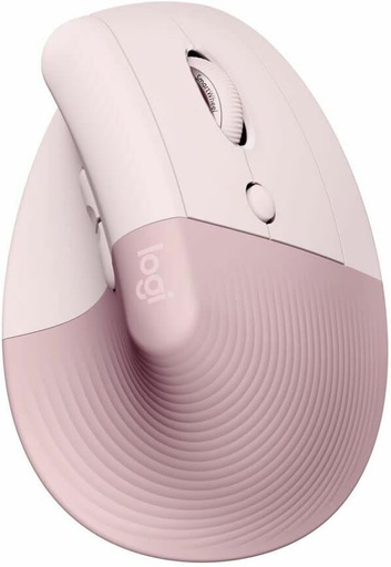 [LOG-HYM-KYM-910006472-PK-323] Logitech Lift Ratón Inalámbrico Vertical / Ergonómico / 2.4GHz / Rosado