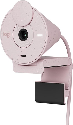 [LOG-WEB-ACC-960001446-PK-323] Logitech Brio 300 - HD Webcam / 1080p HD / Rosado
