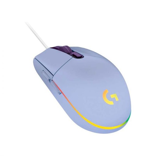 [LOG-KYM-ACC-910005851-LI-323] Logitech G203 - LightSync Mouse Inalámbrico para Videojuegos / USB / RGB / Lila
