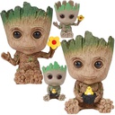 Mini Recipiente Para Plantas de Babby Groot Diseños Variados  12 cm