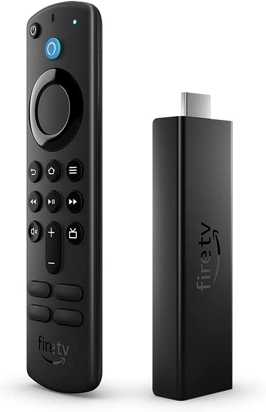 Amazon FireTV Stick 4K - Remote Control / Streaming / 4K / WiFi 6 / Black 