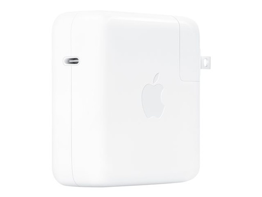 [APL-ACC-ACC-MKU63AM-WH-323] Apple MKU63AM/A Adaptador de Corriente 67W USB-C (Original) / Blanco