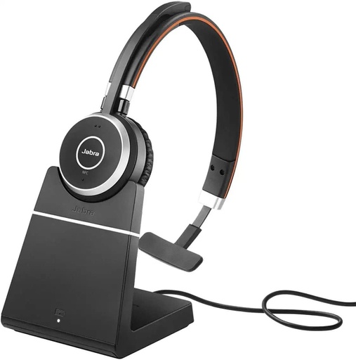 [JAB-HYM-CN-26599899999-NA-223] Jabra Evolve2 65 MS Mono - Headset / On-Ear / Noise Cancelling / 14 Hour Battery Life / For Laptop - PC - Smartphone - Tablet / Wireless / Black