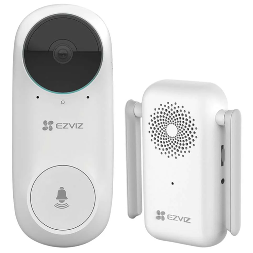 [EZV-CAM-SUR-DB2C-WH-323] Ezviz DB2C Video Timbre Inalambrico con sirena - Blanco