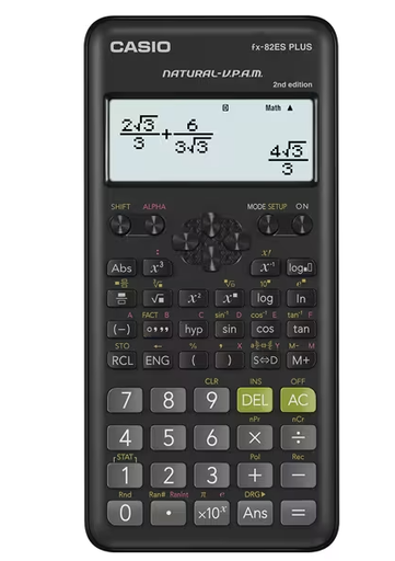 [CAS-CAL-ACC-FX-82ES-BK-320] Casio Fx-82ES Plus Calculadora / Negro