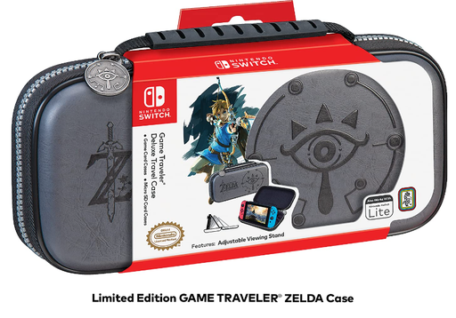 [AMA-MSC-ACC-NLS140Z-BK-423] Nintendo Switch Lite Zelda - Game Traveler Deluxe Case Limited Edition / Black
