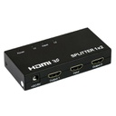 Zoecan ZO-SS63 Splitter HDMI 1-a-2 Puertos / Negro