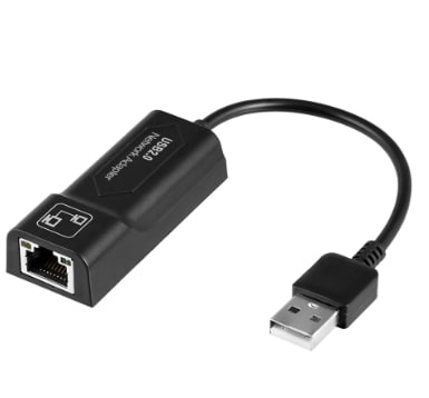 [NET-USB-ARG-CB0045-BK-423] Argom CB-0045 Adaptador USB2.0 Macho a RJ45 10/100Mbps